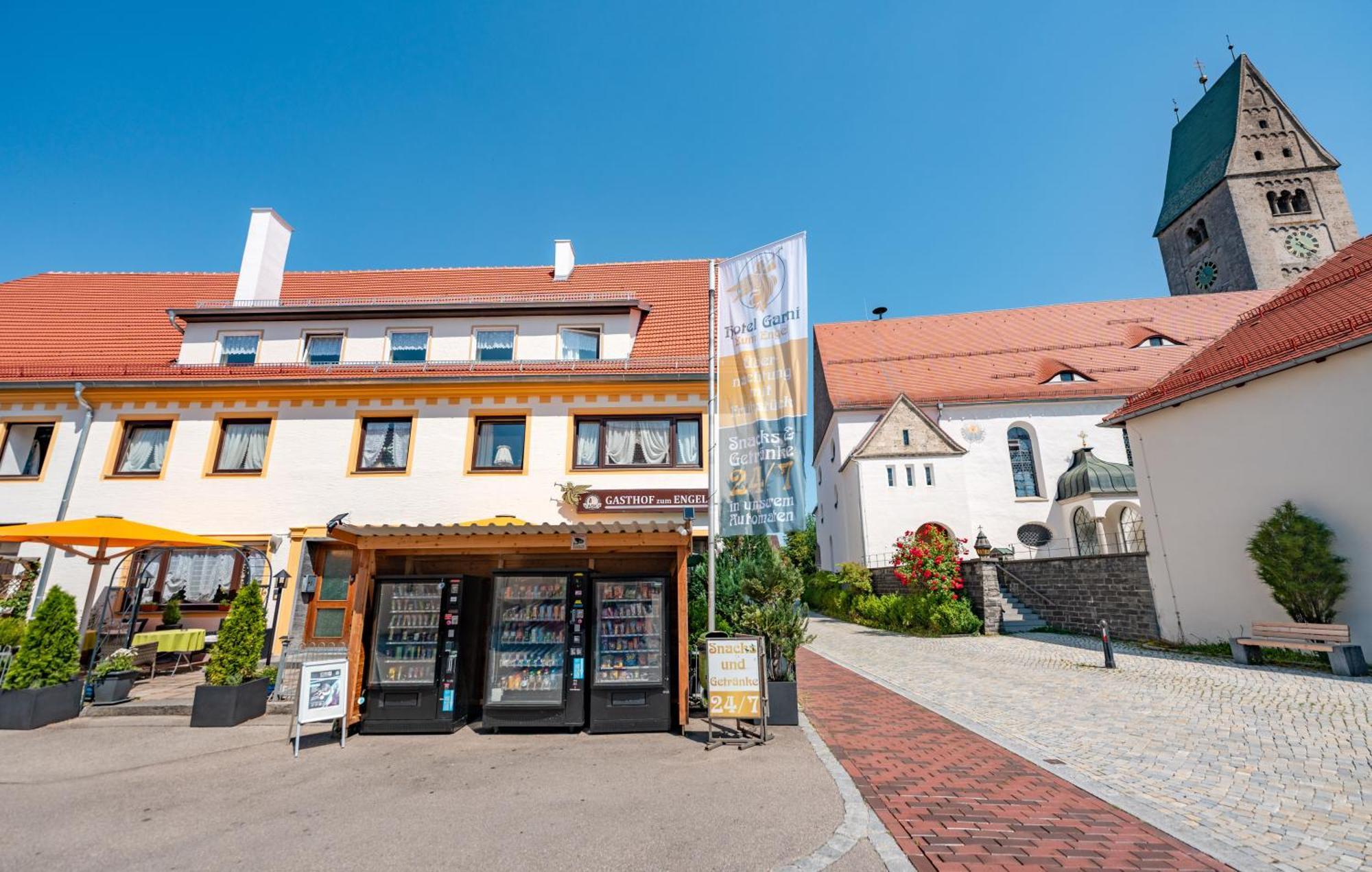 Hotel Garni "Zum Engel" Oberguenzburg Eksteriør bilde