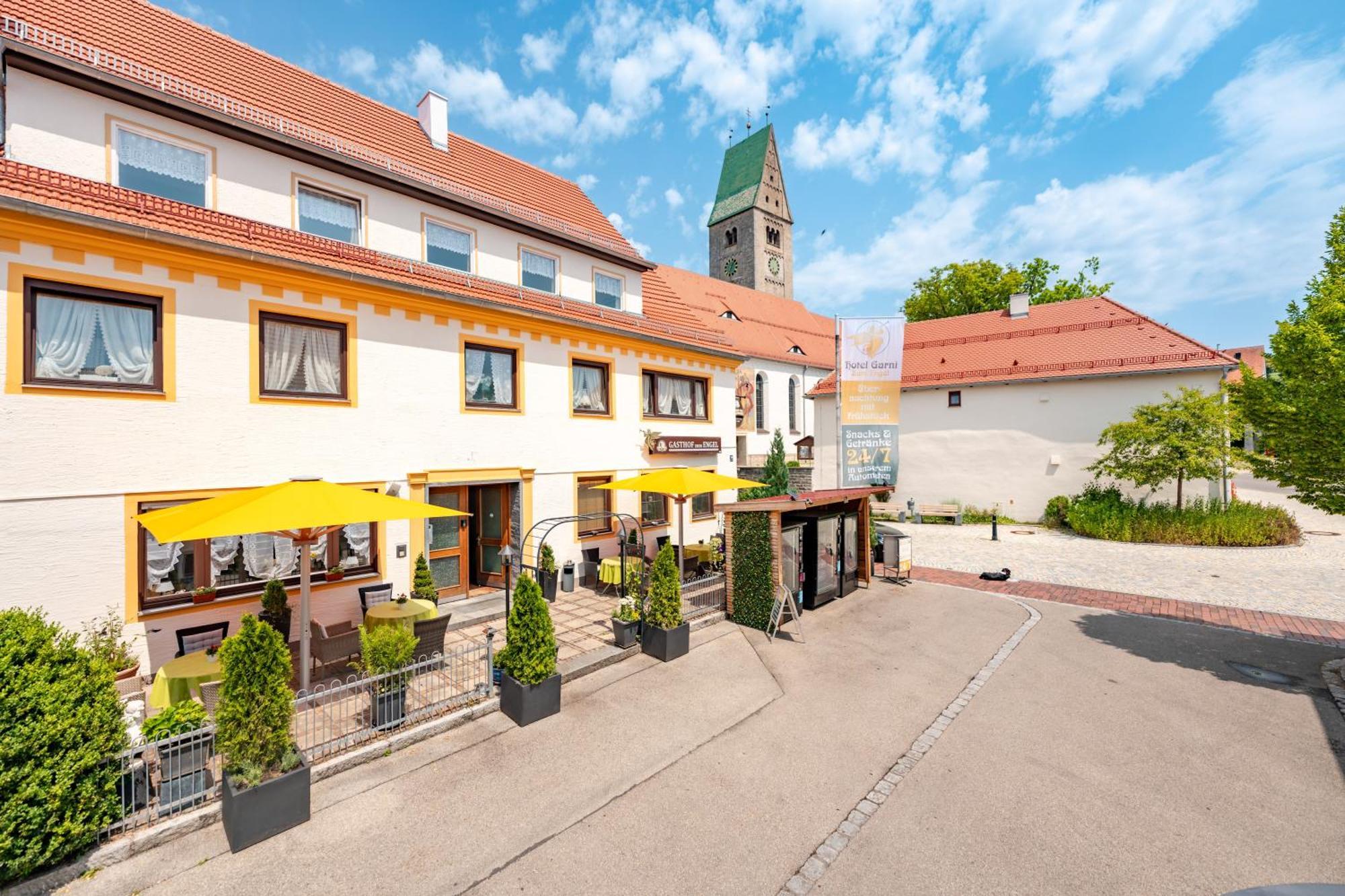 Hotel Garni "Zum Engel" Oberguenzburg Eksteriør bilde